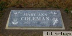 Mary Ann Fredson Coleman