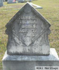 Nannie Virginia Forbes