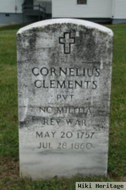 Pvt Cornelius Clements
