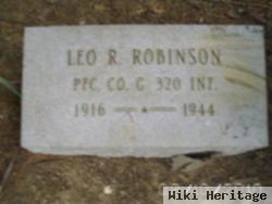 Pfc Leo R. Robinson