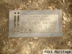 William Herman "rip-Roarin" Ragsdale