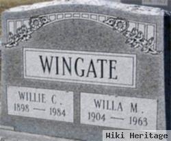 Willa May Wilkerson Wingate