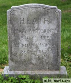 Mary Victorine Schwartz Heath