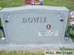 Dorothy A "dottie" Dowie