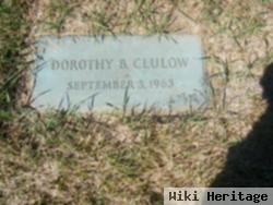 Dorothy B Clulow