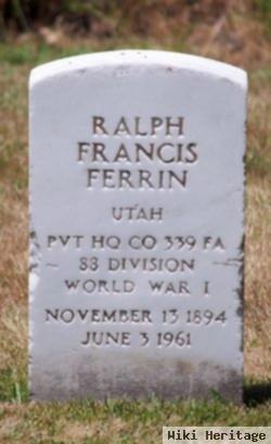 Ralph Francis Ferrin