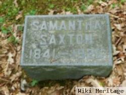 Samantha Saxton