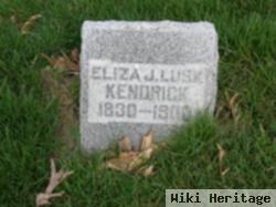 Eliza J Lusk Kendrick