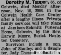 Dorothy M Wolf Tupper