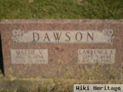 Mattie V. Robertson Dawson