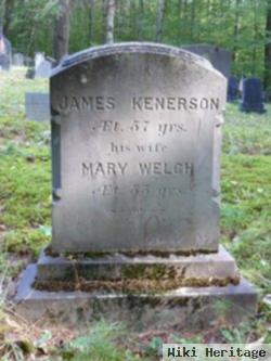 Mary Welch Kenerson