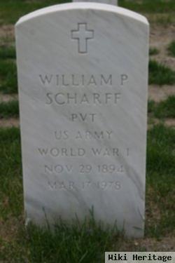 William P Scharff