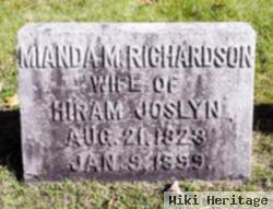 Manda M Richardson Joslyn