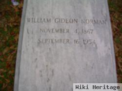 William "bill" Gideon Norman