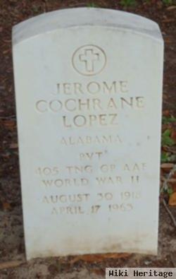 Jerome Cochrane Lopez