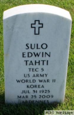 Sulo Edwin Tahti