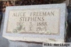 Alice Freeman Stephens
