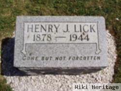 Henry J Lick