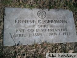 Pvt Ernest G. Gershon