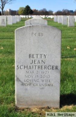 Betty Jean Schaitberger