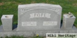 Edgar C Pope