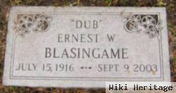 Ernest W. 'dub' Blasingame