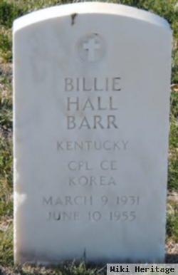 Billie Hall Barr