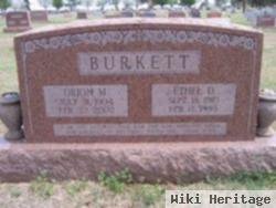 Ethel D. Burkett