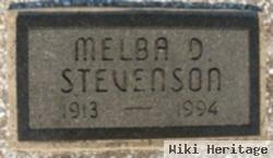 Melba D Elam Stevenson