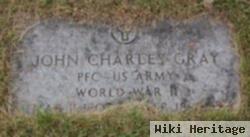 Pfc John Charles Gray