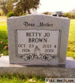 Betty Jo Ratledge Brown