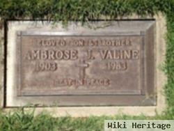 Ambrose Joseph Valine