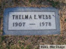 Thelma E Fonner Webb