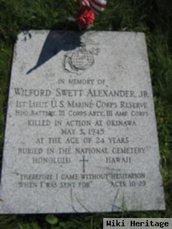 Wilford Sweet Alexander, Jr