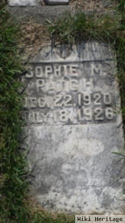 Sophie M. Patch