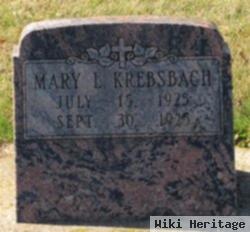 Mary L Krebsbach