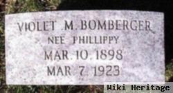 Violet M Phillippy Bomberger