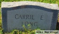 Carrie E Long