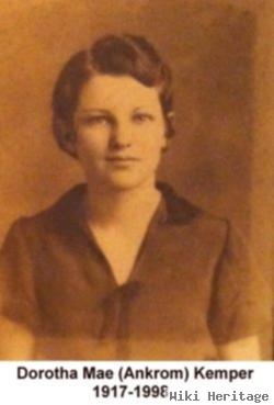 Dorotha Mae "(Dorothy)" Ankrom Kemper