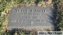 Frank E Gintz