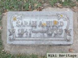 Sarah A Bury Hurd