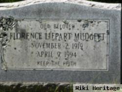 Florence Liepart Mudgett