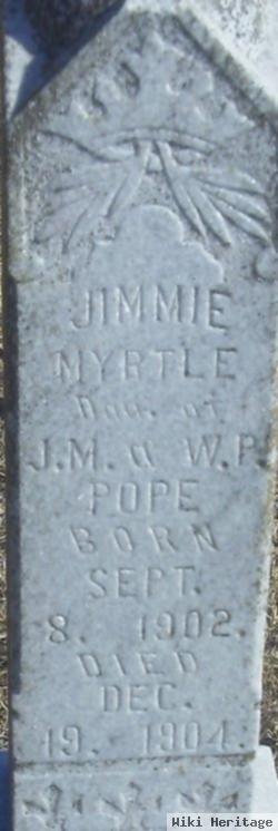 Jimmie Myrtle Pope