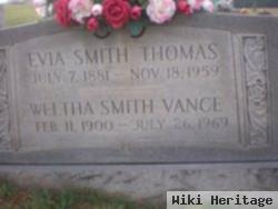 Weltha Smith Vance