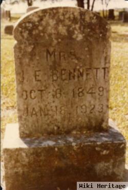 Mrs Jane Elizabeth Bennett