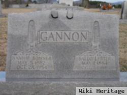 Nannie Bonner Gannon