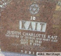 Judith Charlotte Kait