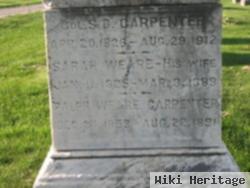 Ralph Weare Carpenter