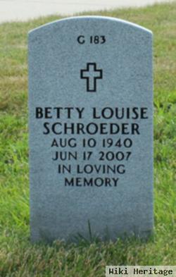 Betty Louise Schroeder