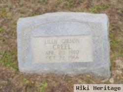 Lillie Gibson Creel